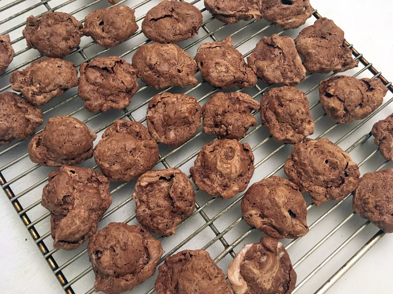 Clio & Phineas Found! Dark Chocolate Meringue Drops