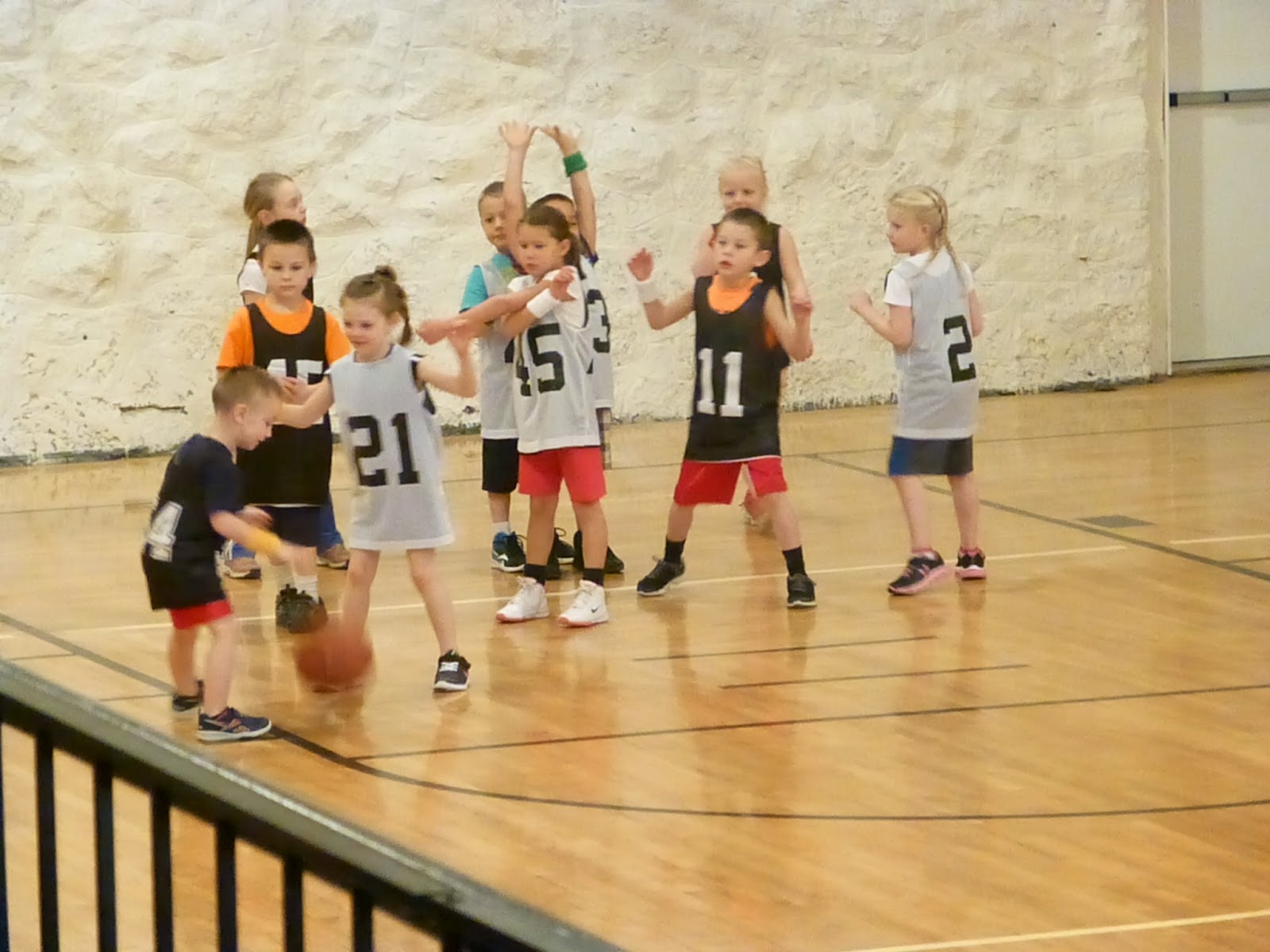 Bogie Bunch Ethan 5 year old Basketball
