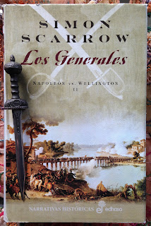 Portada del libro Los generales, de Simon Scarrow