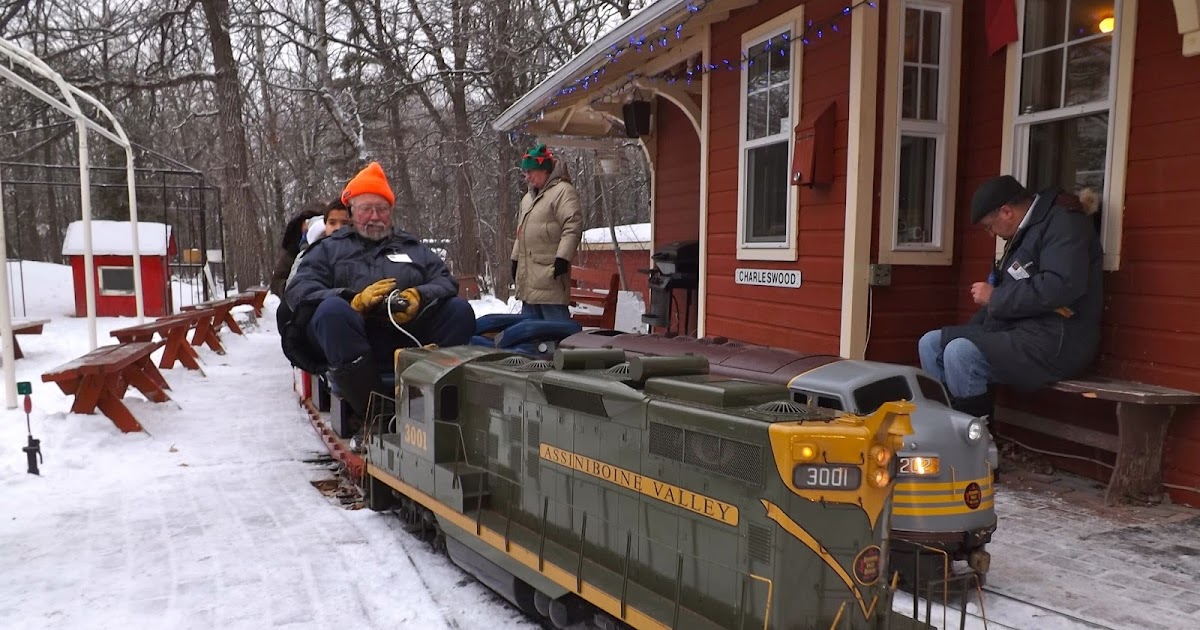 Winnipeg Model Railroad Club Assiniboine Valley Railway running trains