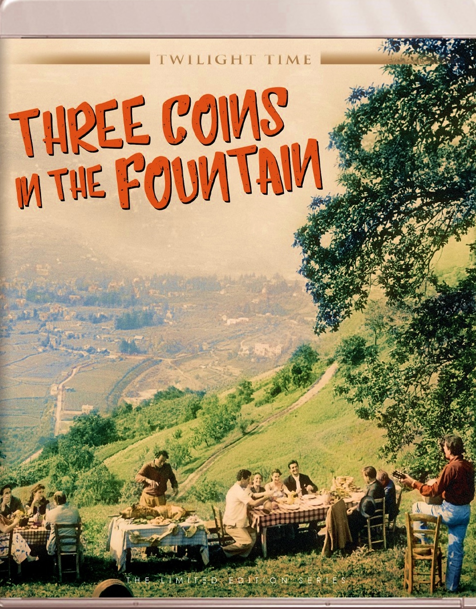 THREE COINS IN THE FOUNTAIN Bluray (2oth CenturyFox, 1954) Twilight Time