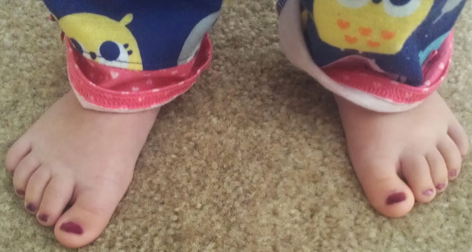 Lucky In Love Painted Toes