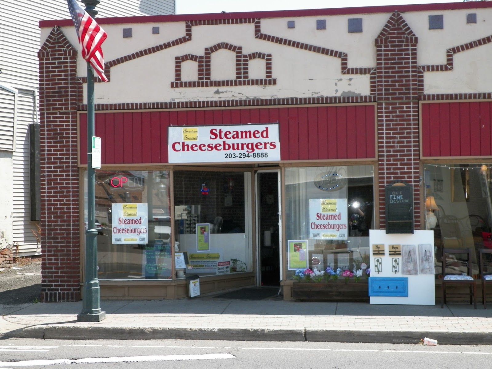 Up with Downtown Wallingford American Steamed Cheeseburgers