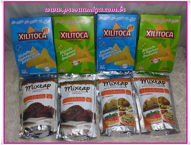 Pão de Tapioca,alimentos zero lactose e sem glúten,feito de tapioca,como fazer o Mixtap de Brownie,biscoitos Xilitoca são saborosos,Xilitoca Fit batata doce