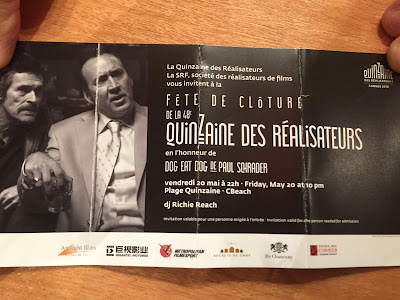 Festival of Cannes Quinzaine des réalisateurs, Nicolas Cage, Willem Dafoe, Espérance Pham Thai Lan, Paul Schroeder