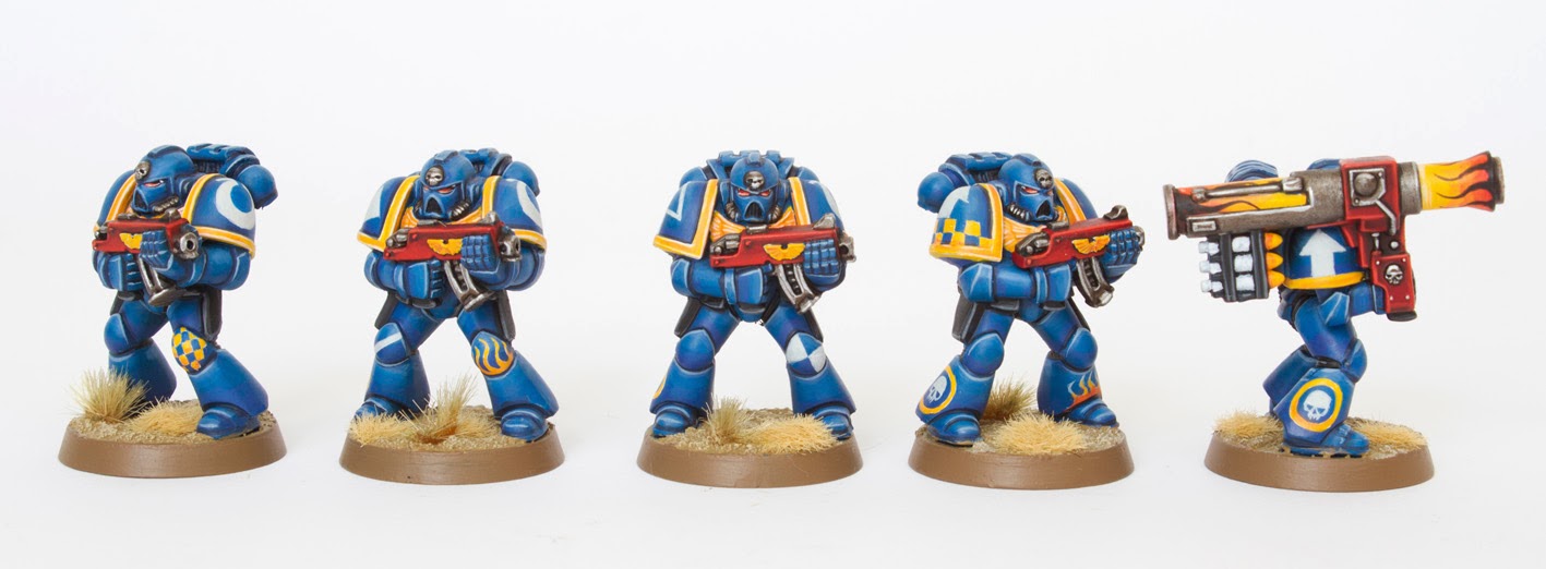 Commander Kit Warhammer 40K Space Marine Tactical Squad - Set Da - Foto 10