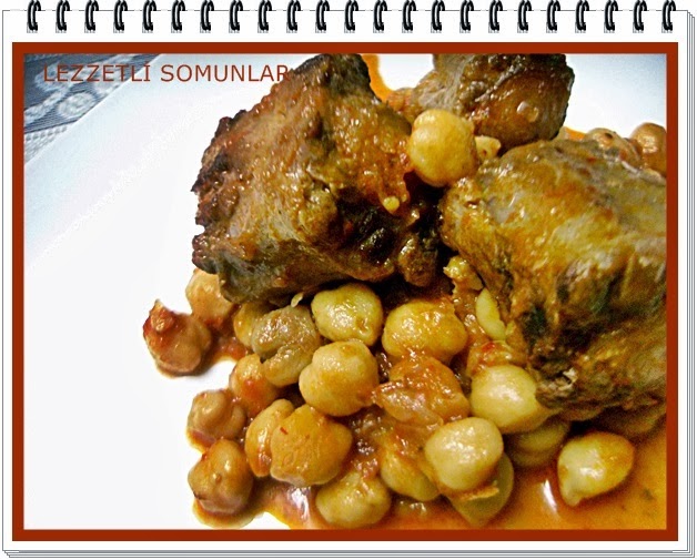 LEZZETLİ SOMUNLAR KUYRUK ETLİ NOHUT