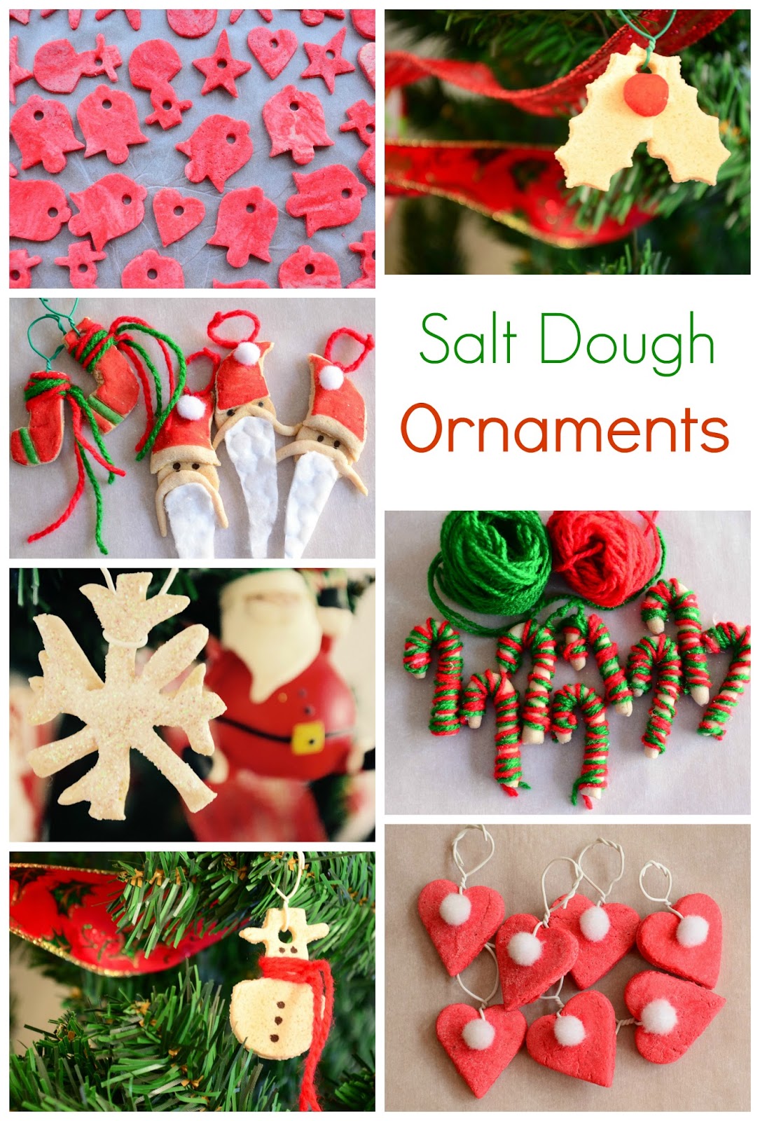 Practical Mom Salt Dough Christmas Ornaments