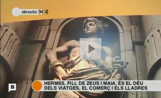 Reportaje en BTV sobre la Exposición de Hermes