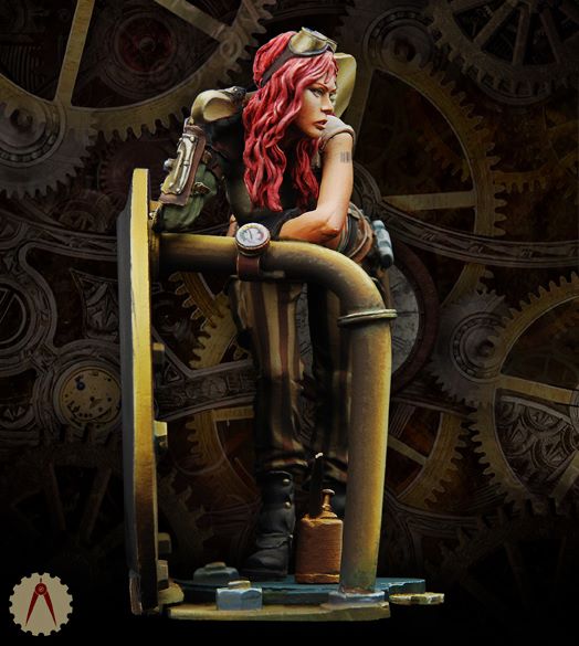 Scale 75 /'Fix It Sam/' Steam punk 75mm Metal Unpainted Kit