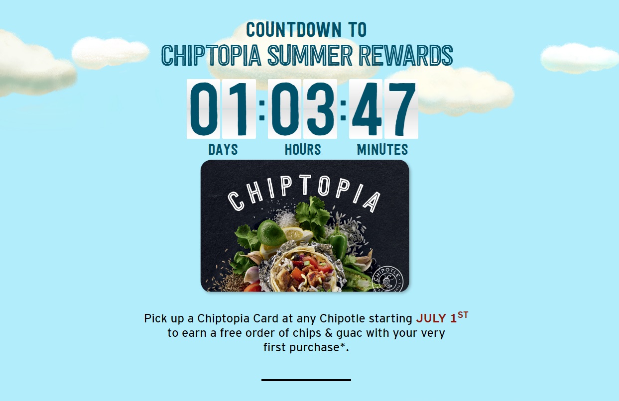 Flying From The Front Chipotle introduces a loyalty program, sort of