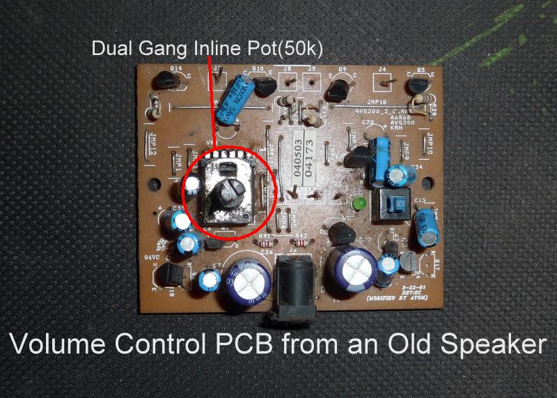 A Spotless Mind DIY Volume Control For Speakers