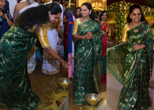Kavitha at Anirudh Reddy Wedding Kavitha at Anirudh Reddy Wedding
