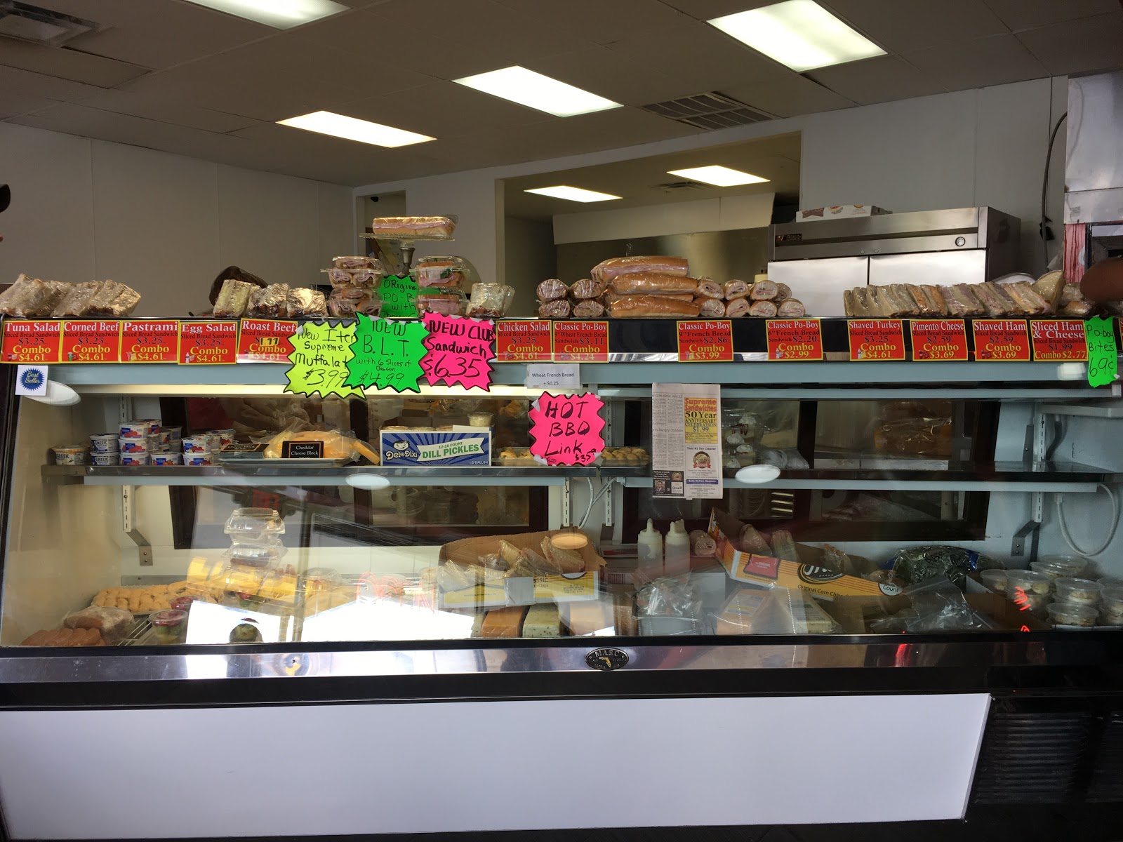 Houston Food Explorers Cheap Eats Houston Supreme Sandwich Since 1967