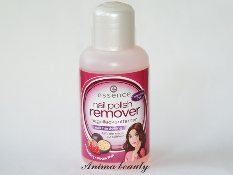 Anima beauty Essence Nail Polish Remover Strawberry + Passion Fruit