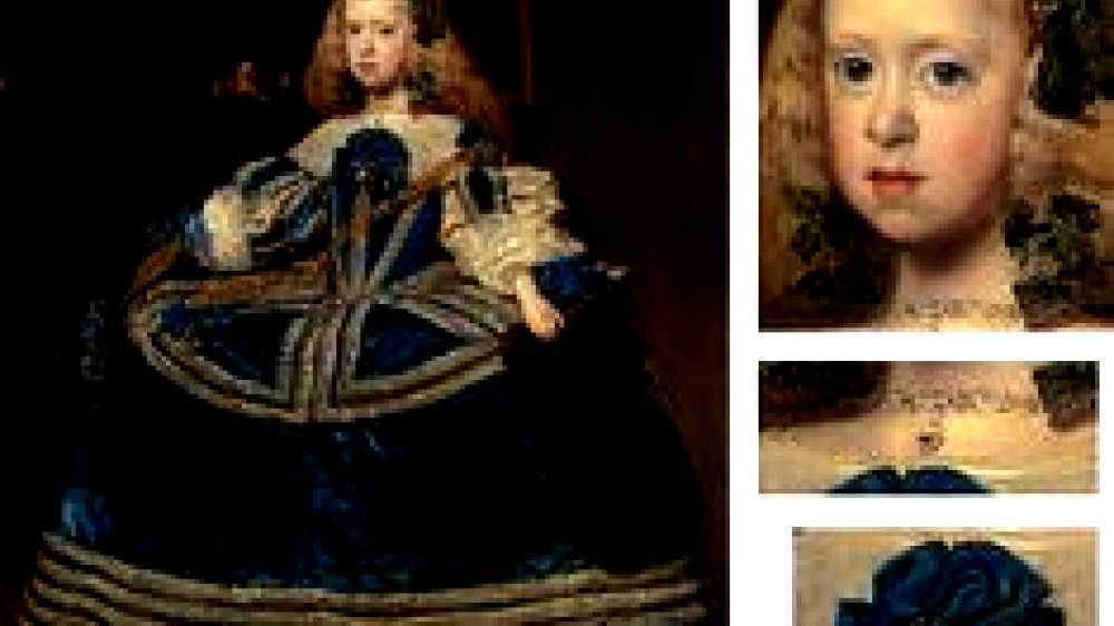 Infanta Margarita Teresa in a Blue Dress