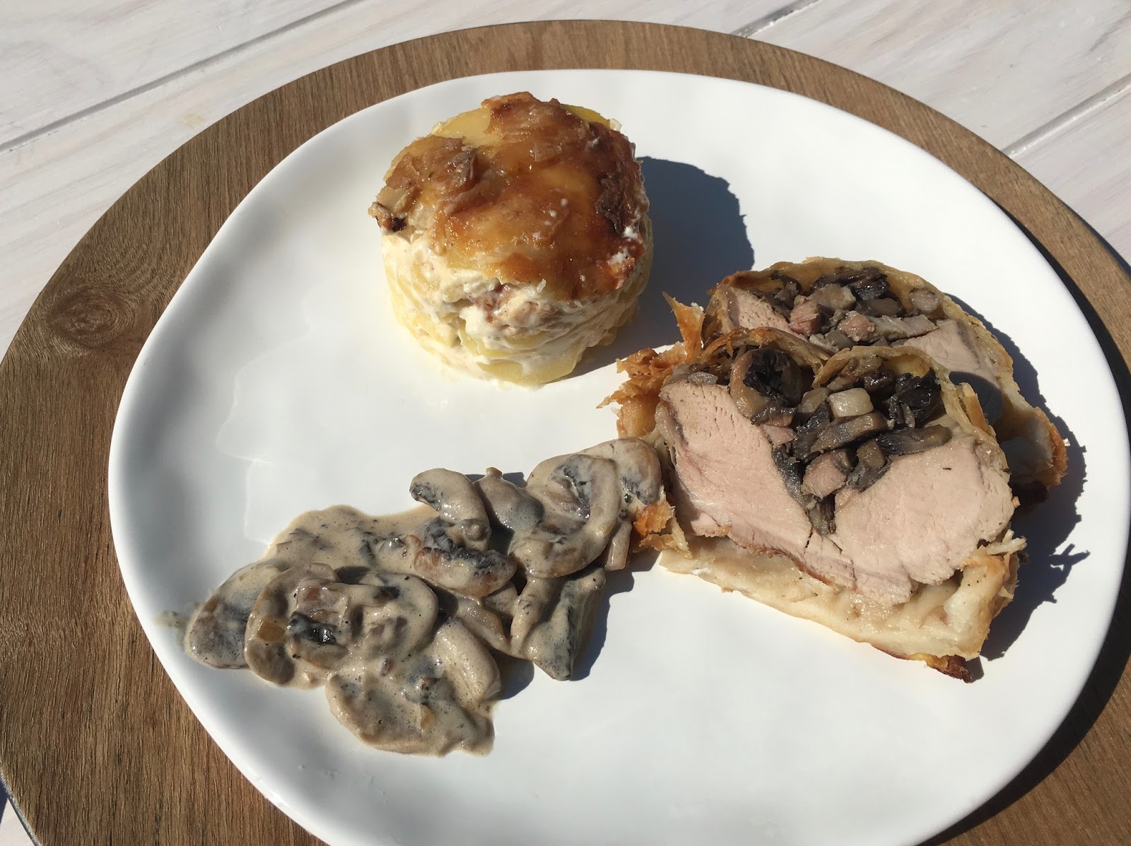Filet Mignon En Croute Farci Aux Champignons