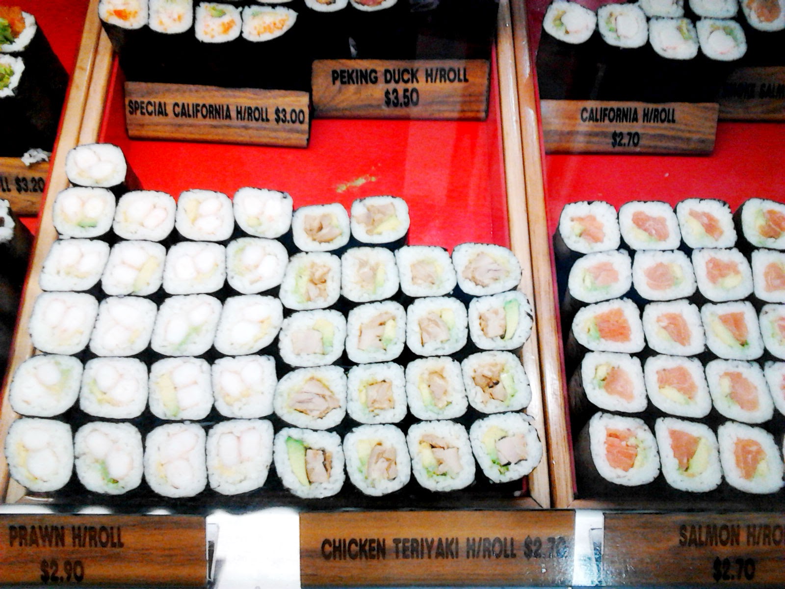 New International Students Sushi Sushi at Melbourne Airport