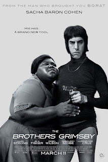The Brothers Grimsby Sacha Baron Cohen and Gabourey Sidibe Poster