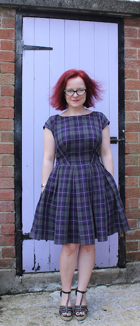tartan summer dress