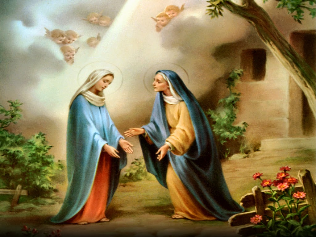 Holy Mass images...: MARY - Visitation