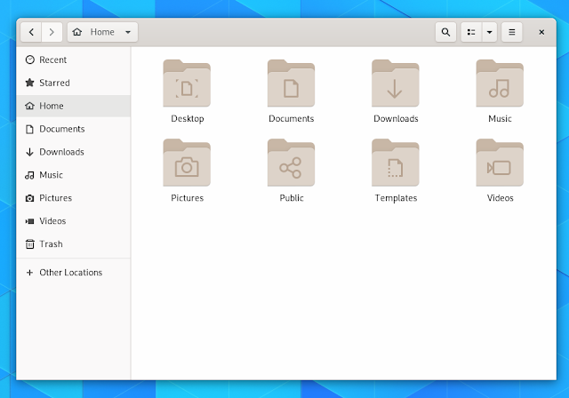 GNOME 3.32 folder icons