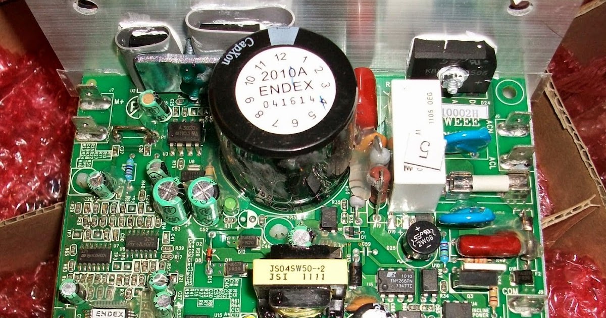 Connecting a treadmill motor control board (Endex)