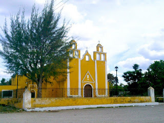 Iglesia Xanaba Yucatan Mexico