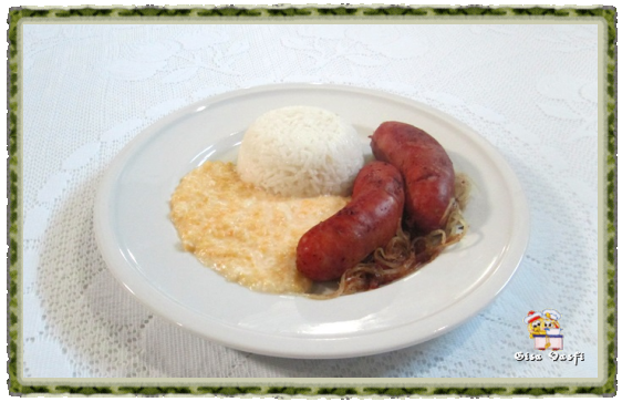 Linguiça toscana com canjiquinha 2 Linguiça toscana com canjiquinha 2