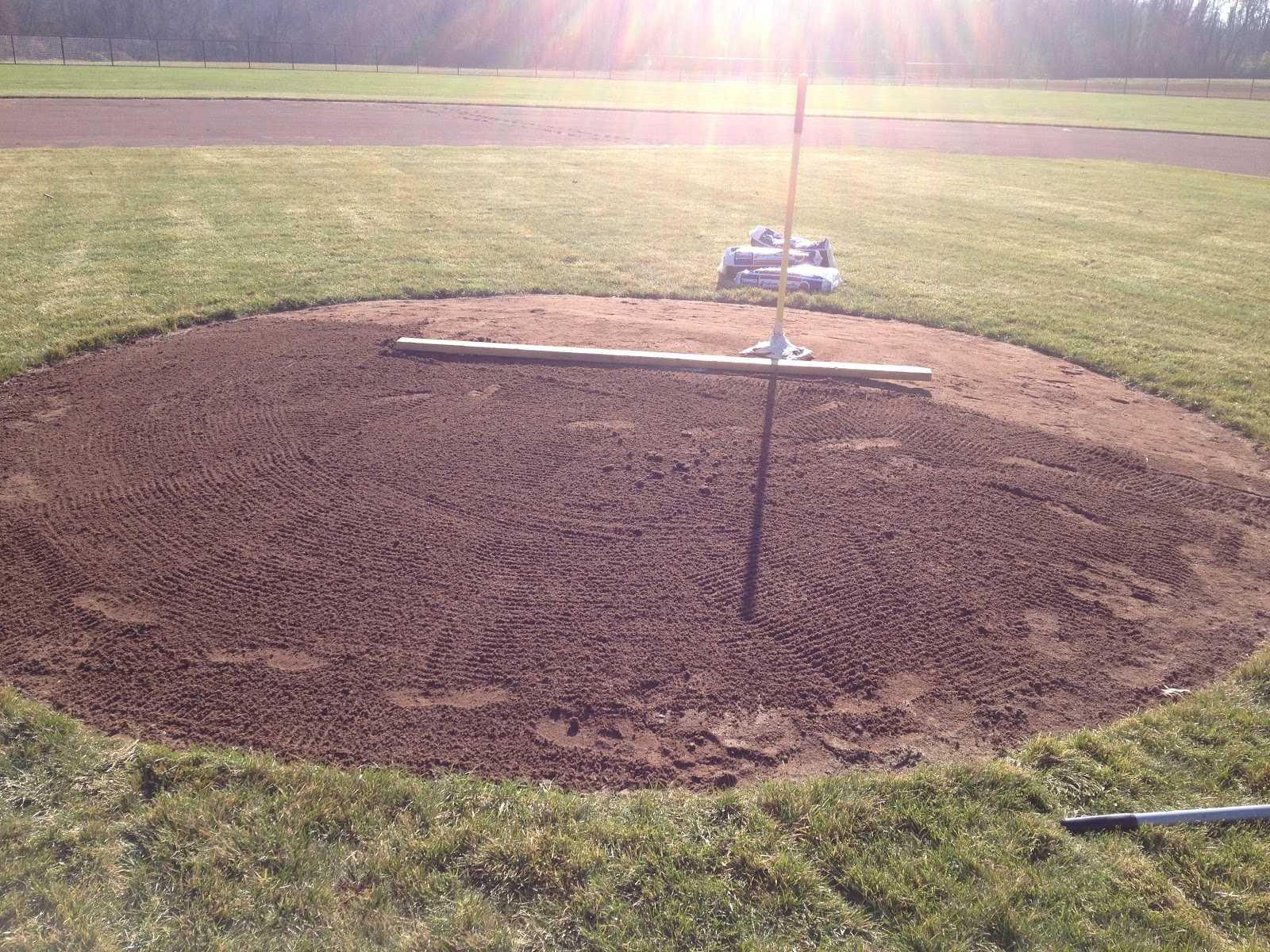 Smart Turf Installing Mound Clay on a Game Mound Brian Wilson Field