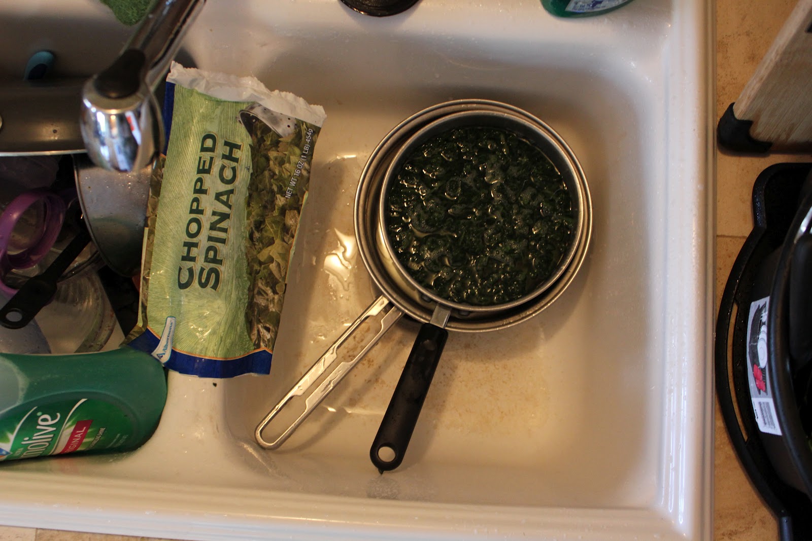 The Schuyler Family: Josh, Sarah and the Kids: Spinach Cheese Bake and