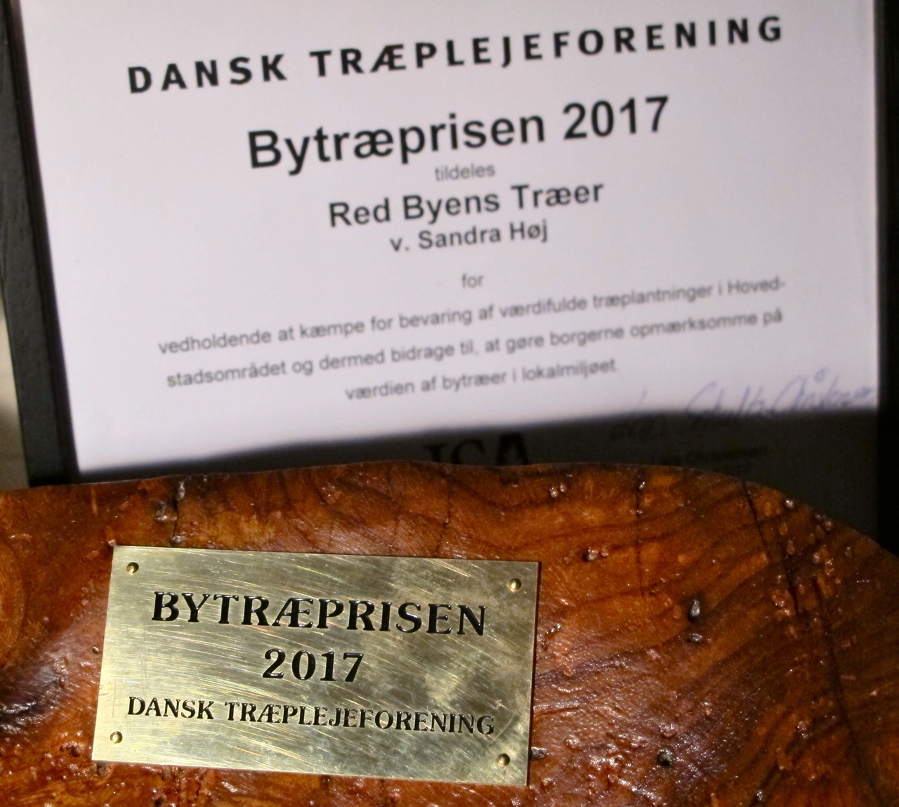 BYTRÆPRISEN 2017