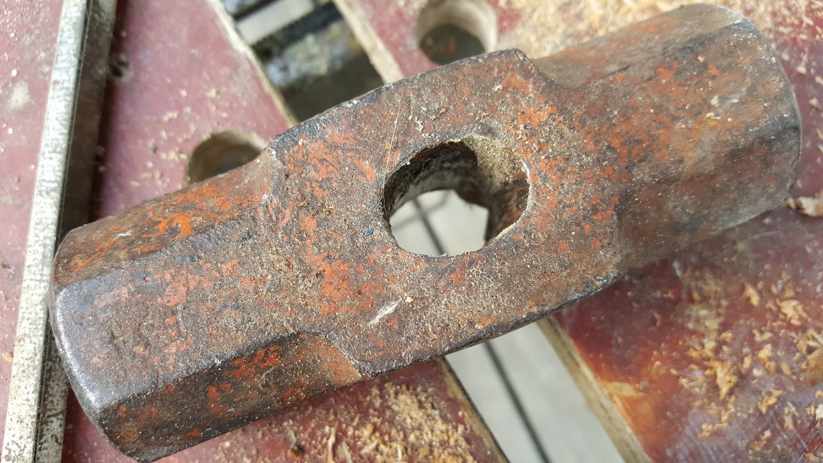 Gear Acres at Top of the Hill Replacing a Broken Handle on a Sledge