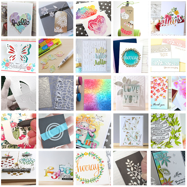 Mel Stampz 100+ ways to use dies (Die cutting technique round up!)