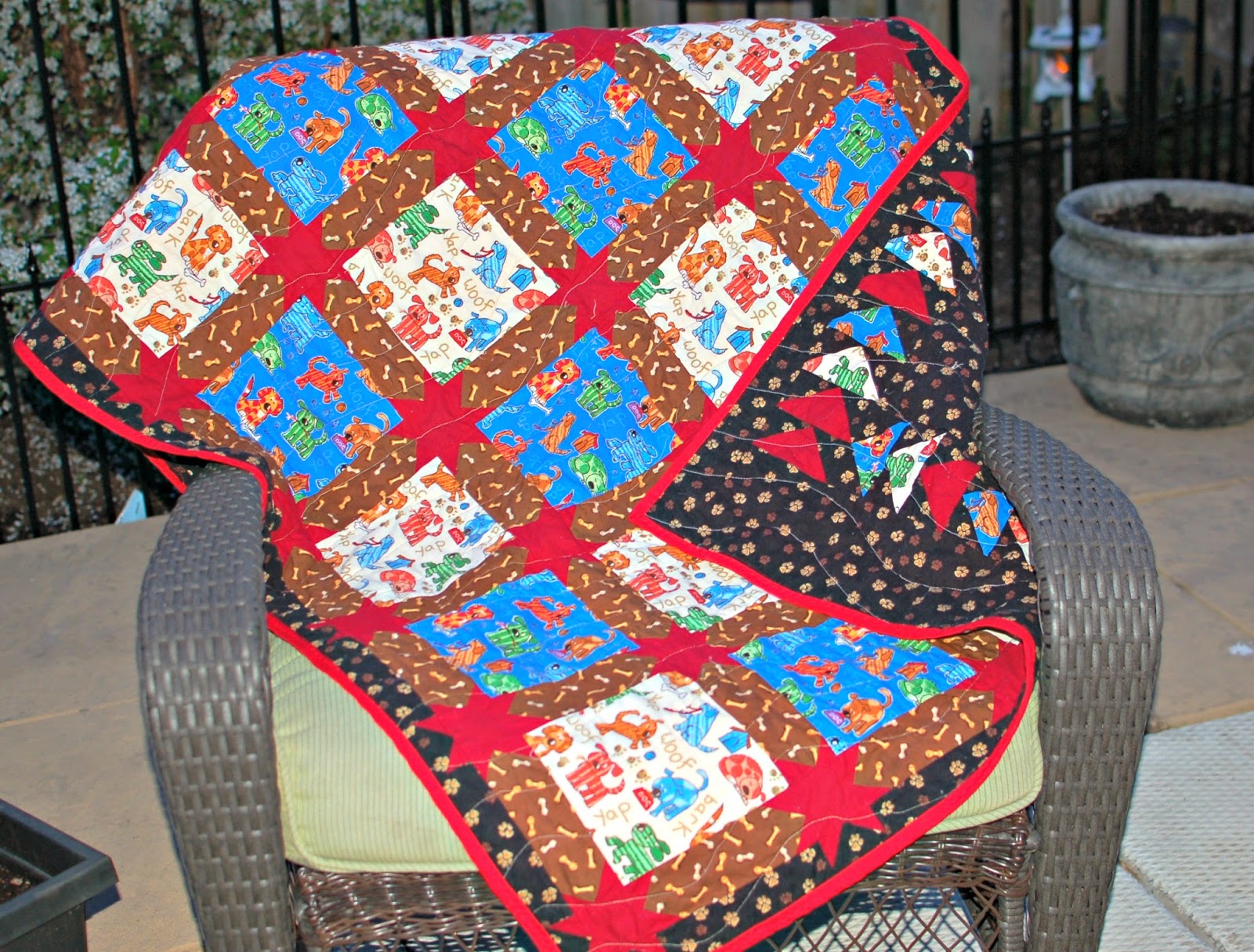 A Quilty Experiment Does it matter how your quilt is used?