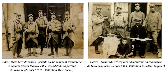 LUDRES (54) - 37e Régiment d'infanterie 1915