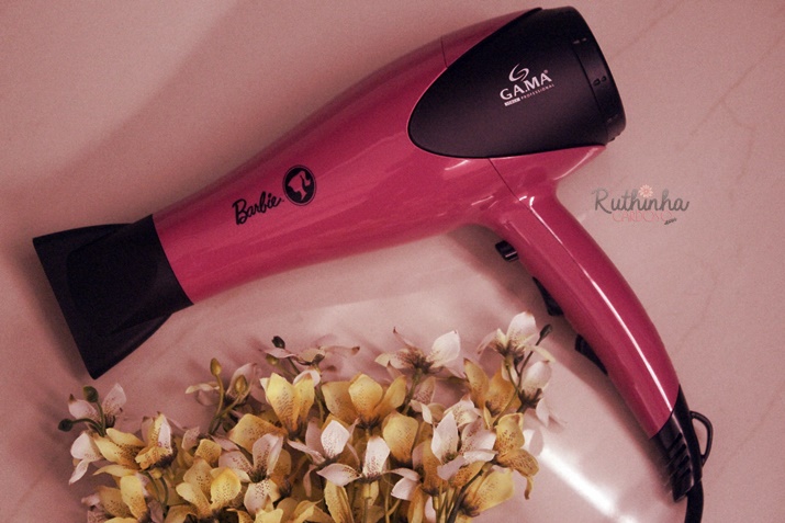 GA.MA Italy Lança Secador Barbie secador cabelos barbie GA>MA italy loja concept boneca rosa tourmaline technology óin potência glamour