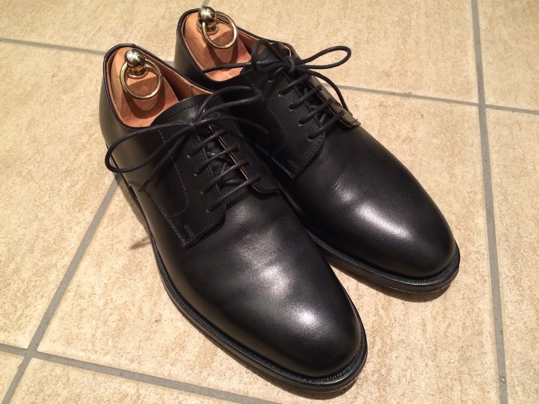 Shoe*: Schoenheit SH111-4 Plain Toe Leather Sole