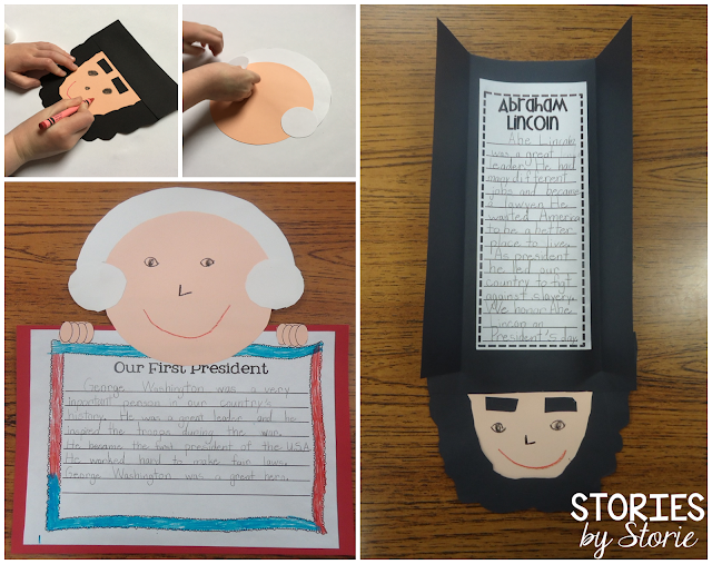 These crafts are a great culminating activity when celebrating Presidents' Day.