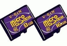 Micro SD Class 10 16GB VGEN Flash Memory
