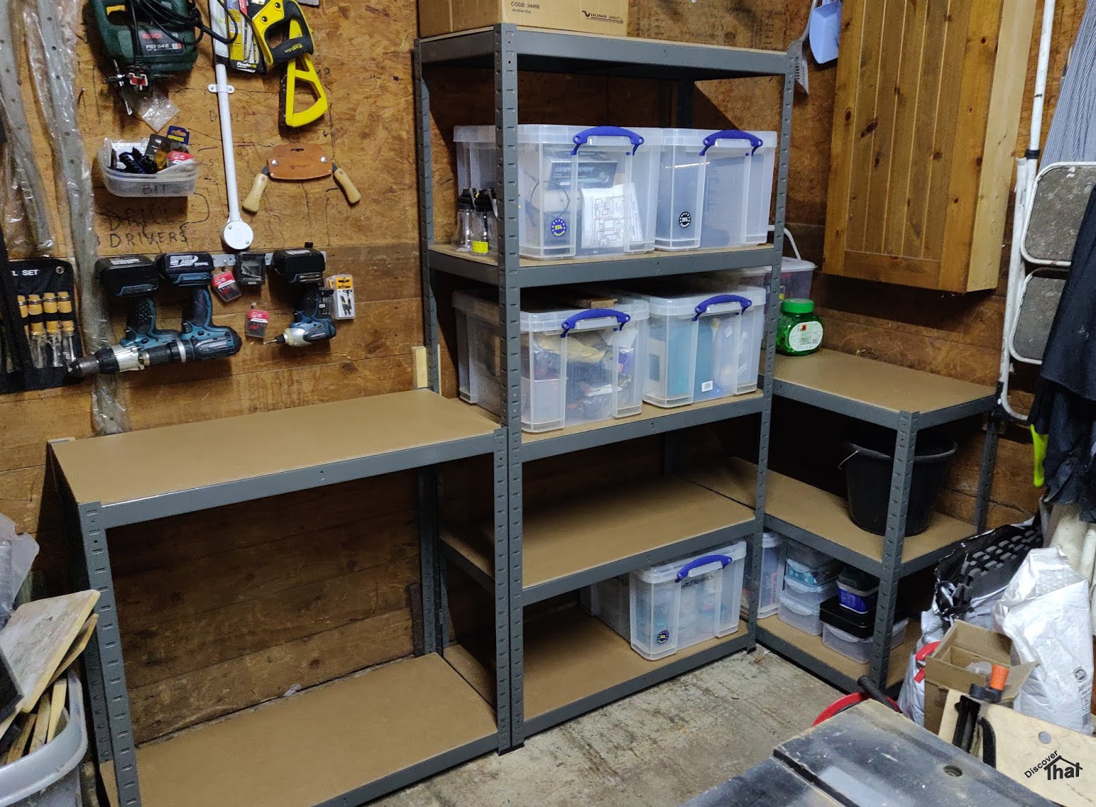 DiscoverThat Journal Shed racking