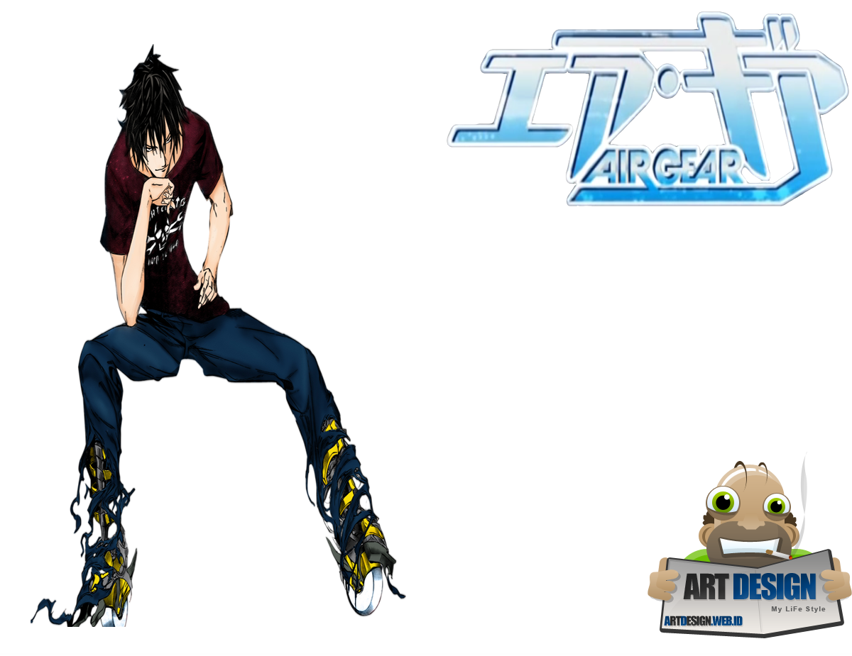 Kaos Anime Air Gear | Kode Air Gear 01 - Art Design Shop | Distro Anime
