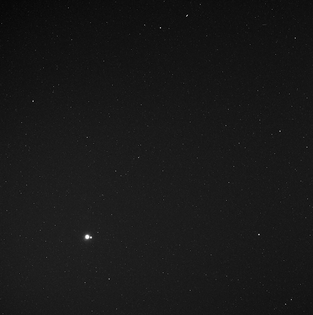 Earth and Moon from Mercury