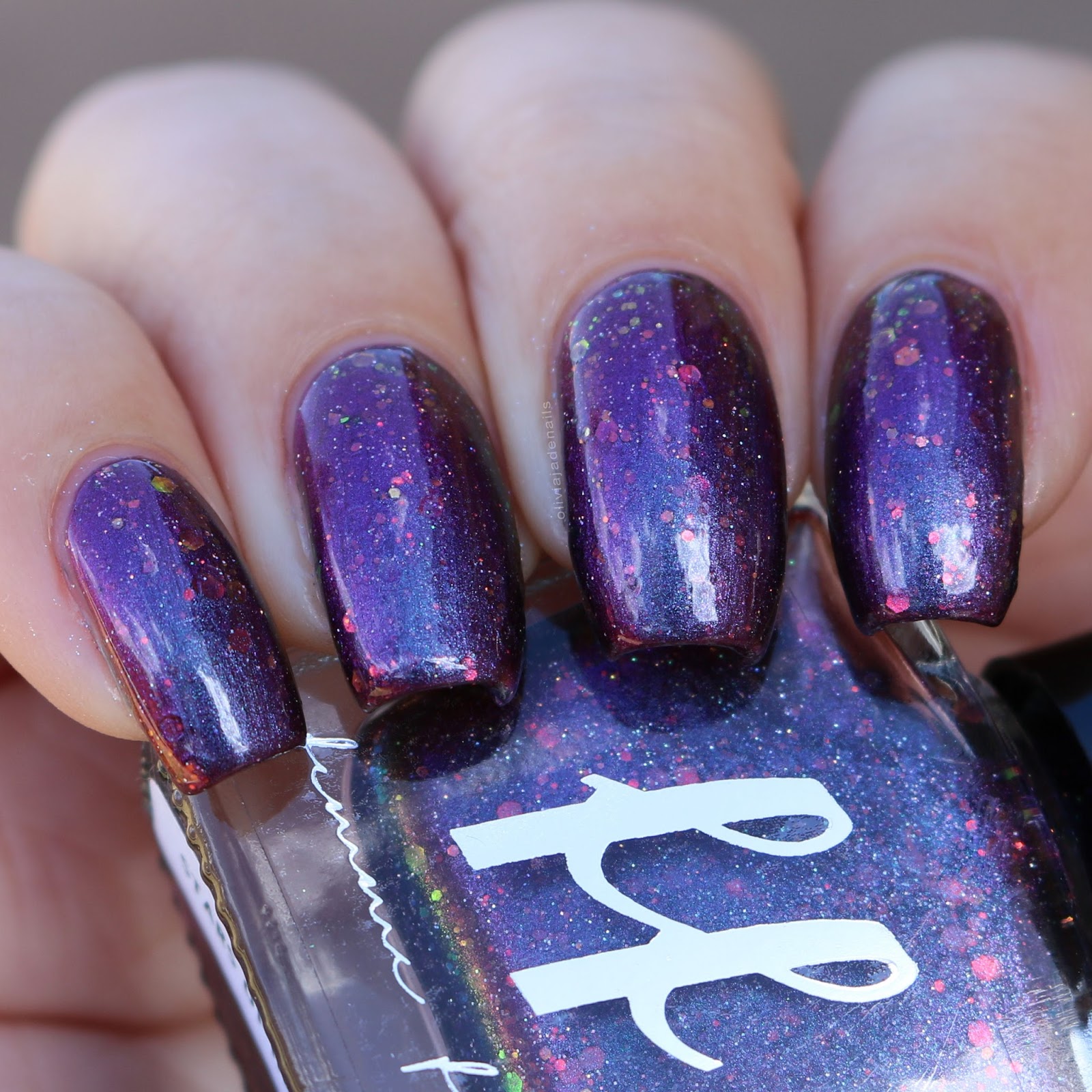 Femme Fatale Cosmetics Stars Of Heaven Falling - Swatches & Review by Olivia Jade Nails