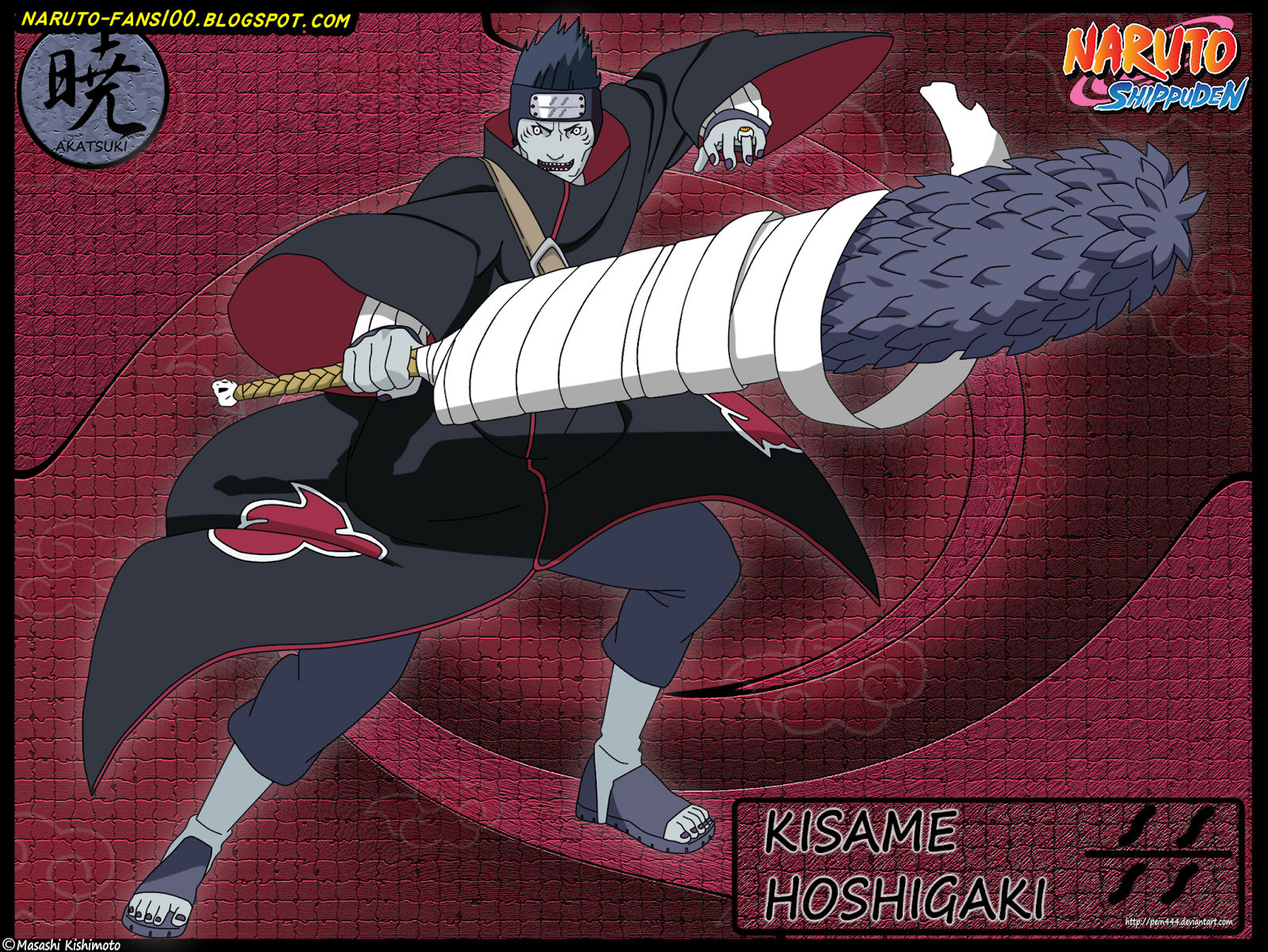 Kisame With Samehada Sword.