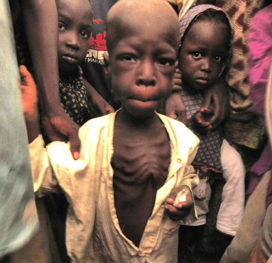 Modupe Ozolua shares photos of malnourished children rescued from Boko ...