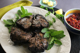 Tamarind Lemon Mint Lamb Chops