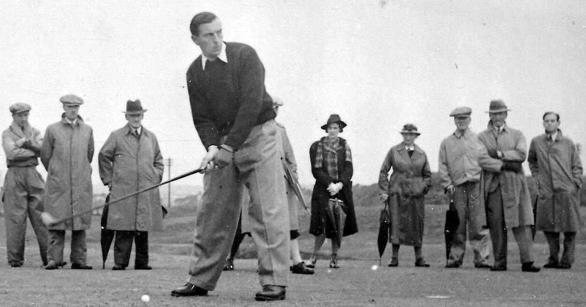 Tour Scotland Photographs: Old Photographs Henry Cotton Golfer Old Golf