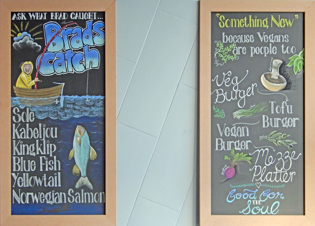 . Early Bird special at Brad's Grill, Sea Point