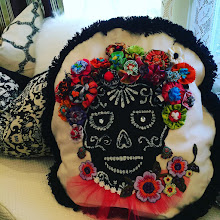 Day of the dead pillow